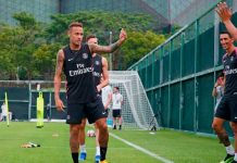 El emotivo primer abrazo entre Neymar y Buffon en el PSG