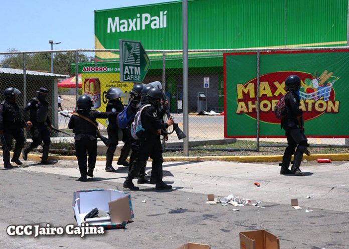 saqueos en nicaragua