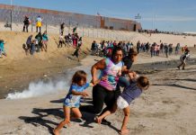 EE.UU. advierte que volvería a recurrir a gas lacrimógeno ante migrantes estados unidos