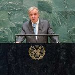 Antonio Guterres pide unidad a la comunidad internacional onu