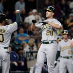 Atléticos acecha a Yanquis gracias a grand slam de Olson matt