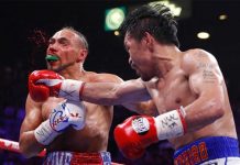 Manny Pacquiao vence a Keith Thurman por decisión dividida manny