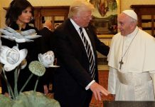 Donald Trump felicita al papa Francisco quinto aniversario papal
