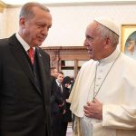 El papa y Erdogan mantienen larga reunión sobre Jerusalén en El Vaticano