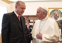 El papa y Erdogan mantienen larga reunión sobre Jerusalén en El Vaticano