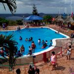 Familias disfrutaron de visita en centros recreativos y balnearios de Masaya familias