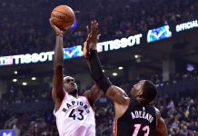 Pascal Siakam, un eje inesperado del ataque de Raptors pascal