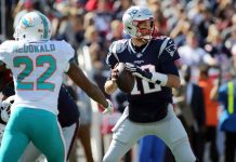 Con paliza, Patriots propinan primera derrota a Dolphins tom