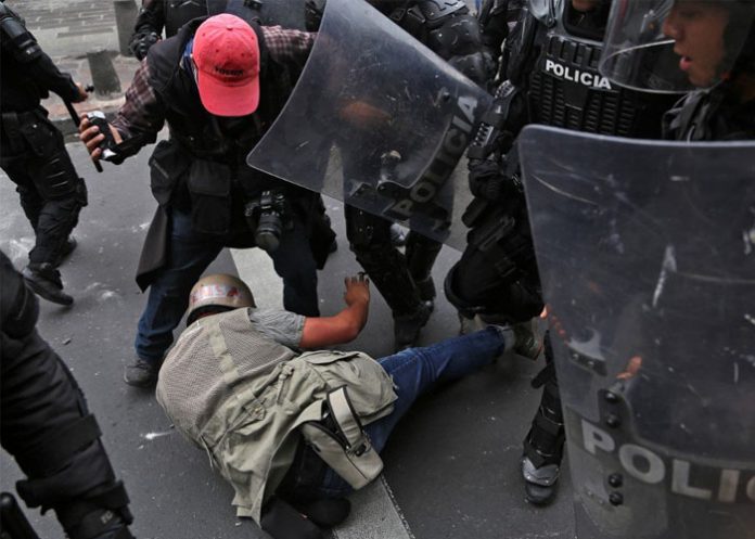 represion a periodistas