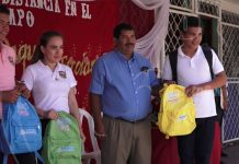 Gobierno entrega paquetes escolares a estudiantes en Boaco boaco