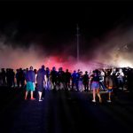 Policía usa gas pimienta contra manifestantes en Puerto Rico puerto rico