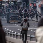 Dispersan con gas lacrimógeno protesta contra el ‘paquetazo’ en Ecuador protestas en ecuador
