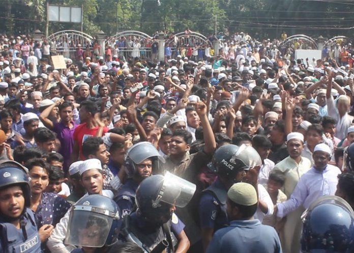 Protestas_Mahoma publicacion antiislamica