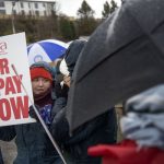 Enfermeros protagonizan primera huelga del Gobierno Johnson protesta de enfermeros