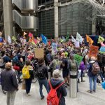Protestas ante el cambio climático se radicalizan en Londres, Reino Unido londres