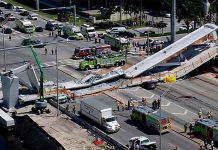Nadie leyó el mensaje que avisaba que el puente se desplomaría policia de miami dade