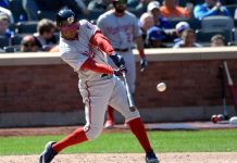 Robles conecta HR, Nats blanquean 4-0 a Mets