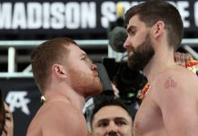 Canelo Álvarez y Rocky Fielding superan la báscula en Nueva York