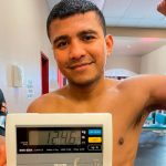 Chocolatito cumple con prepesaje a un mes de su pelea ante el Gallo roman