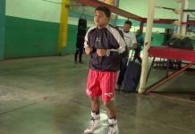 Román «Chocolatito» González regresó a sus entrenamientos roman