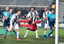 Ronaldo rescata empate de la Juventus ante el Atalanta juventus
