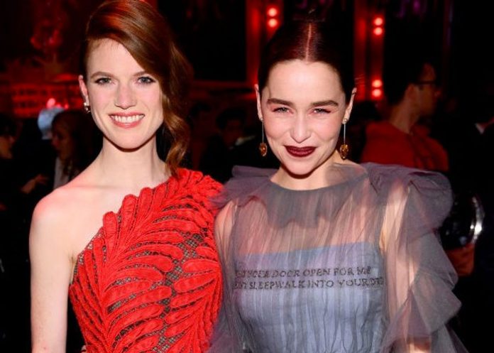 Rose-Leslie-y-Emilia-Clarke india