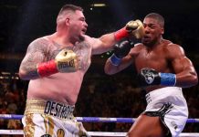 Revancha entre Andy Ruiz y Anthony Joshua será en Arabia Saudita