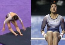 Gimnasta que se rompió las dos piernas pide ya no compartan más su vídeo estados unidos