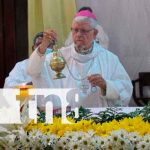 Autoridades acompañan a sacerdotes de la Diócesis de Siuna en Misa Crismal nicaragua