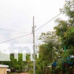 Inauguran proyecto de energía en el barrio Jorge Navarro de Siuna nicaragua