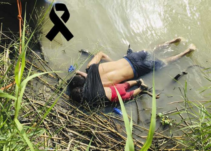 salvadoreno e hija ahogados