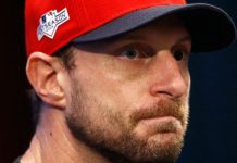 Scherzer busca dejar atrás tropiezos recientes en playoffs max