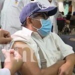 Segunda fase de vacunación contra el COVID-19 en hospital Monte España nicaragua