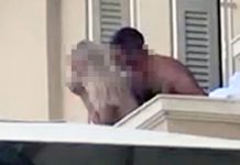 Pareja cae desde un balcón mientras practicaba sexo salvaje sexo salvaje