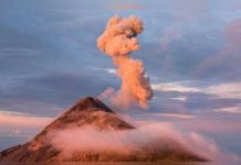 Guatemala: Dron captó impresionantes imágenes del volcán de fuego