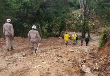 Confirman muerte de tres personas enterradas por alud en Honduras