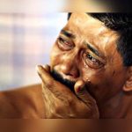 hombre llorando