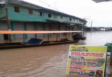 Perú: Reportan más de 40 viviendas inundadas por crecida del río Madre de Dios