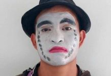 Colombia: Capturan a pervertido que se disfrazaba de mimo para violar a niñas mimo