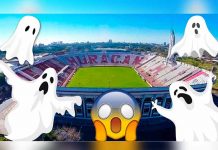 Video: Fantasma horroriza a «cepol» de estadio de fútbol argentino estadio de futbol argentino