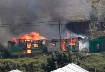 Nicas se quedan en la calle tras incendio provocado en Costa Rica casas incendidas