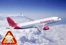 Bebé nace en pleno vuelo en avión cuya ruta era La Habana – Bogotá avion