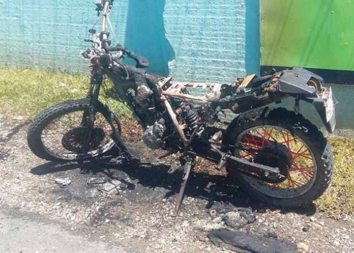 motocicleta mensajera