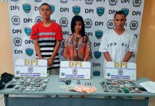 Policía de Honduras captura a «La Chucky», jefa de la Mara 18 mujer capturada