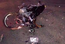 Costarricense muere con las piernas semiamputadas en accidente vial motociclista negra
