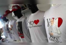Perú venderá 2 millones de camisetas y gorras alusivas a la visita del Papa Francisco