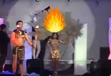 Video Viral: Diosa de la cosecha de Ecuador se convierte en «la mujer de fuego»