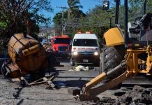 Costa Rica: Joven muere decapitado al explotar máquina de asfalto maquinaria pesada
