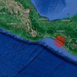 Terremoto de 5,6 se produce frente a las costas de México terremoto
