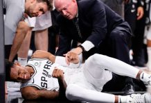 Desgarro de rodilla de Murray asesta nuevo golpe a Spurs spurs